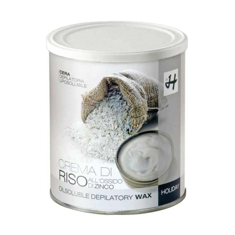 HOLIDAY CERA LIPO OSSIDO ZINCO CREMA RISO 800ML