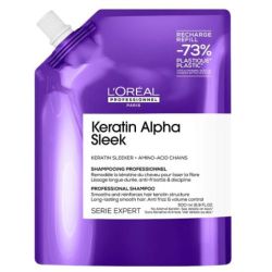 SERIE EXPERT KERATIN ALPHA SLEEK SHAMPO REFILL
