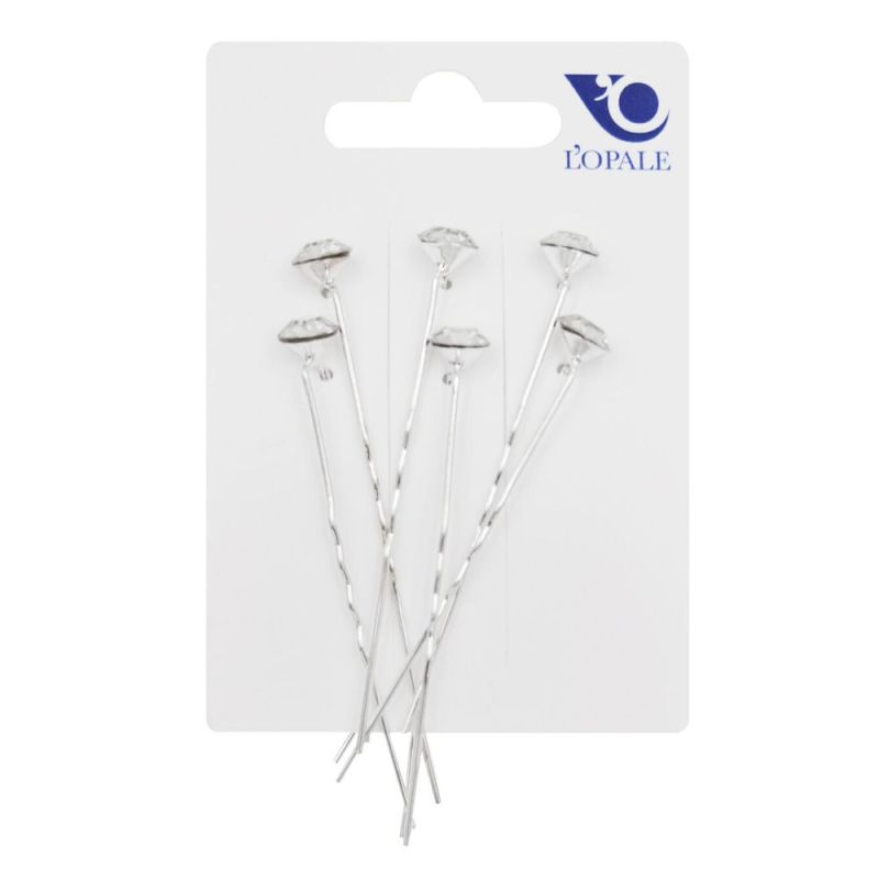 OPALE CHINCAGLIERIA FORCINE STRASS 6 PZ BY61901LP EL