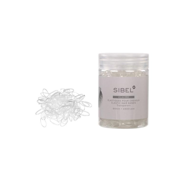 ELASTICI TRASPARENTI SIBEL 500 PZ
