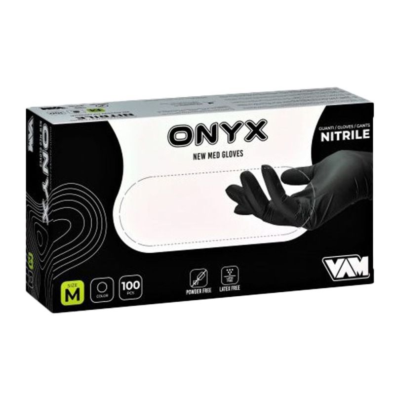 ONYX GUANTI NITRILE NERO