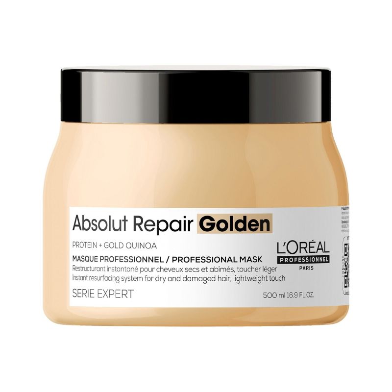 SERIE EXPERT ABSOLUT REPAIR PROTEIN + GOLD QUINOA GOLDEN MASK