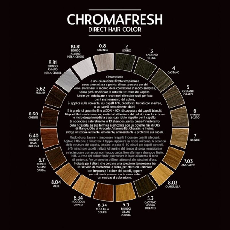 CHROMAFRESH - COLORAZIONE DIRETTA CAPELLI