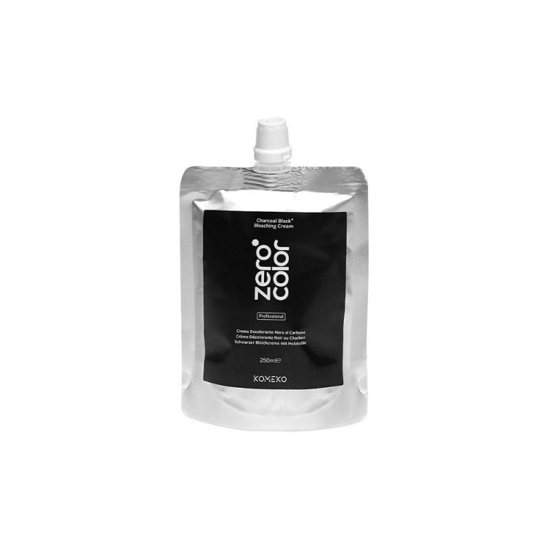 ZERO COLOR DECOLORANTE CHARCOAL BLACK BLEACHING CREAM
