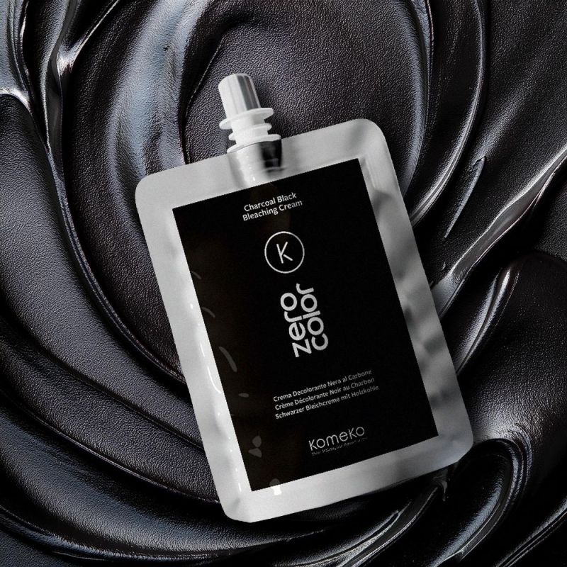 ZERO COLOR DECOLORANTE CHARCOAL BLACK BLEACHING CREAM