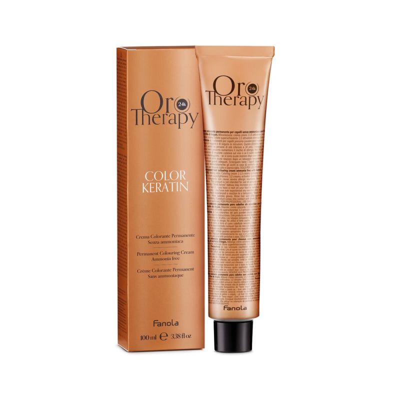 ORO THERAPY COLOR KERATIN COLORAZIONE PERMANENTE SENZA AMMONIACA