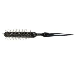 SPAZZOLA 3 FILE CON DENTI IN METALLO