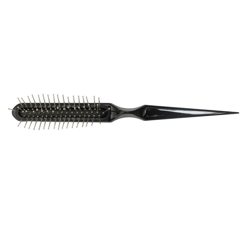 SPAZZOLA 3 FILE CON DENTI IN METALLO