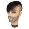 TESTINA UOMO MHK-8 BROWN CON BARBA E BAFFI