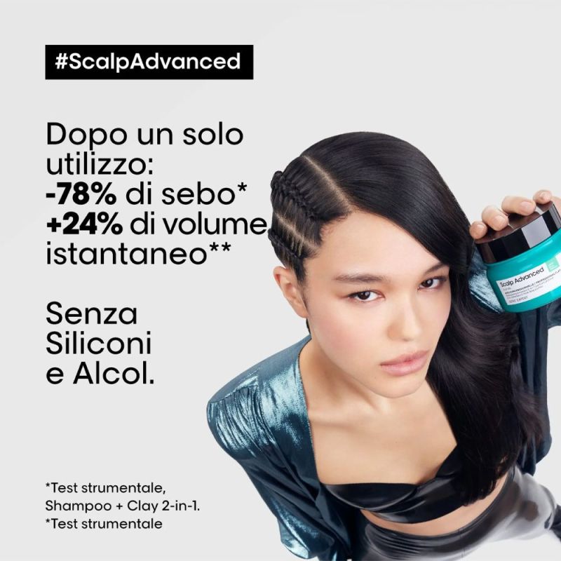 SERIE EXPERT SCALP ADVANCED 2-IN-1 SHAMPOO & MASK DEEP PURIFIER