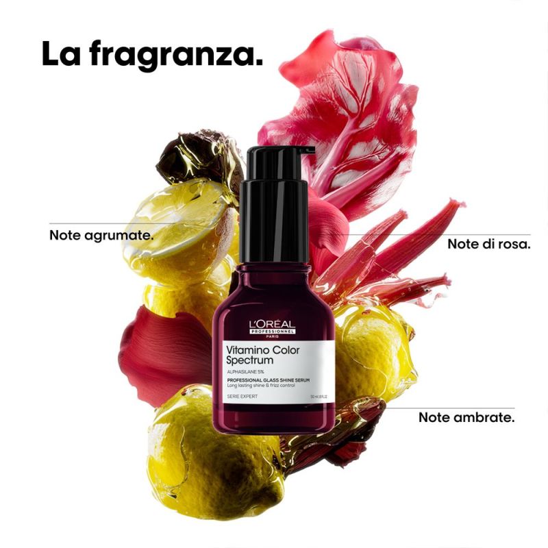 SERIE EXPERT 2025 VITAMINO COLOR SPECTRUM GLASS SHINE SERUM