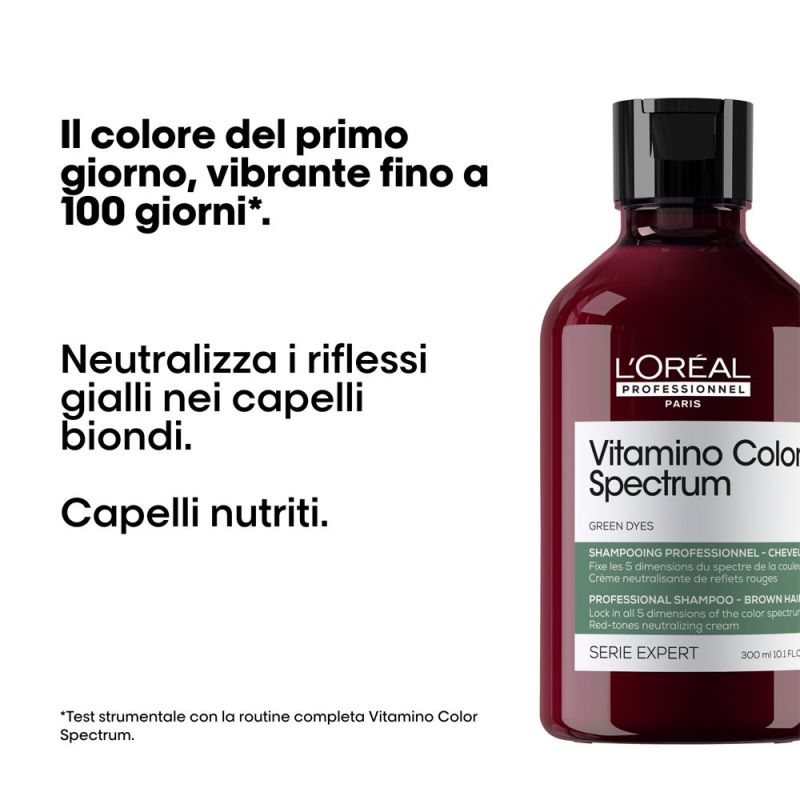 SERIE EXPERT 2025 VITAMINO COLOR SPECTRUM GREEN SHAMPO