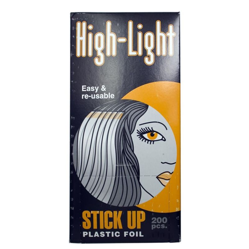 CARTINE PER MECHES RIUTILIZZABILI HIGH-LIGHT STICK UP 200 PZ