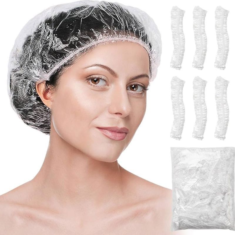 CUFFIE IN POLIETILENE PER DOCCIA 100 PEZZI