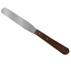 XANITALIA SPATOLA IN ACCIAIO INOX CON MANICO IN LEGNO 21,5 CM