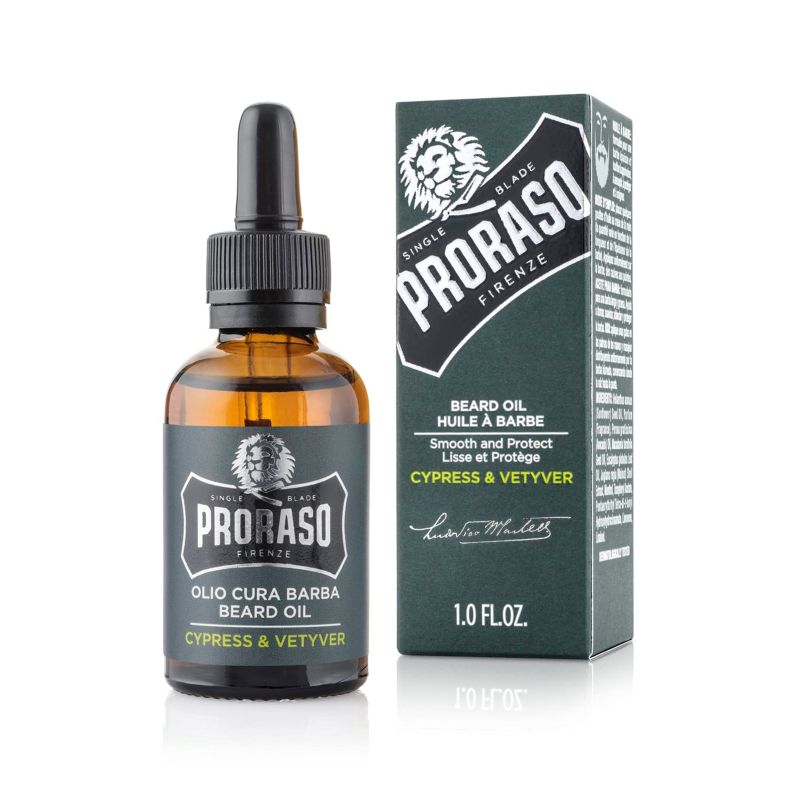 CYPRESS E VETYVER OLIO CURA BARBA 30 ML