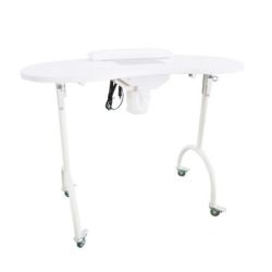TAVOLO MANICURE PORTATILE CON ASPIRATORE