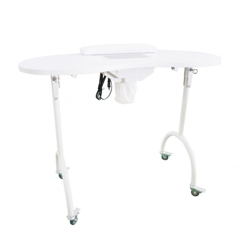 TAVOLO MANICURE PORTATILE CON ASPIRATORE