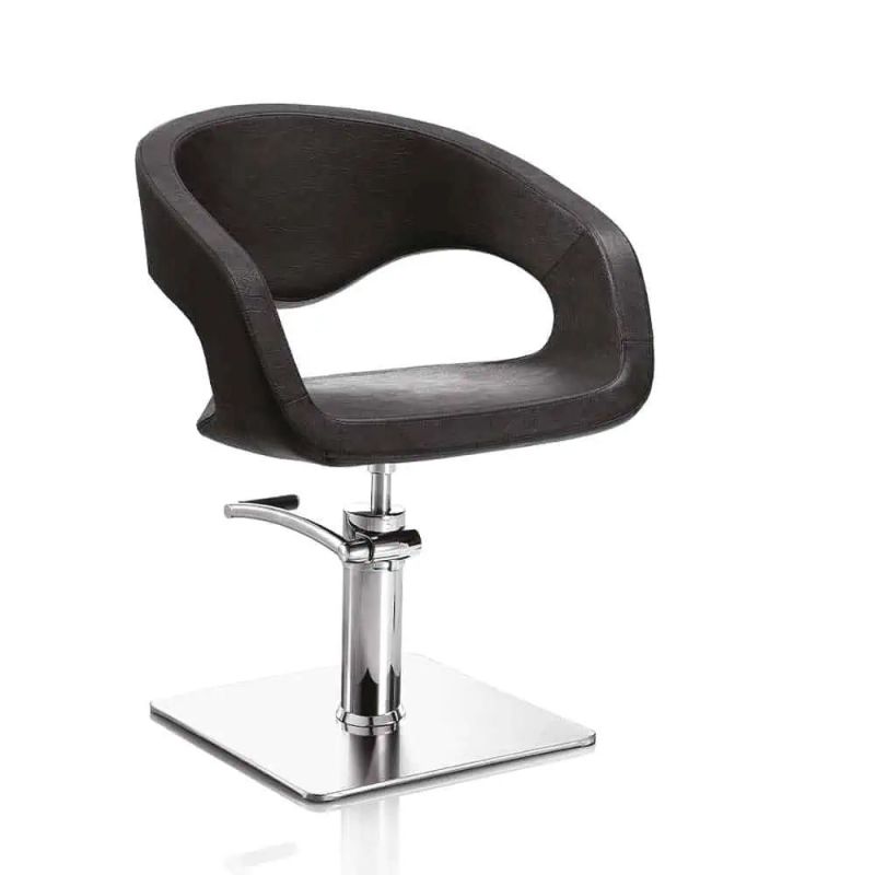 POLTRONA PARRUCCHIERE HAIR WAVE BASE QUADRATA