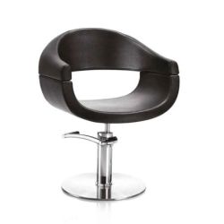 POLTRONA PARRUCCHIERE HAIR QUEEN BASE TONDA