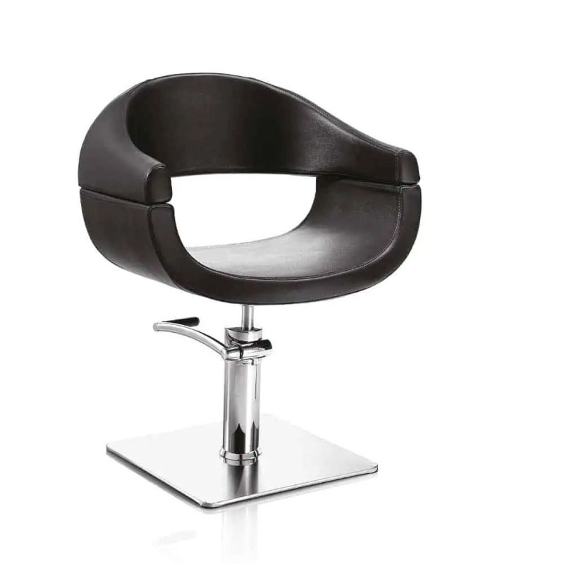 POLTRONA PARRUCCHIERE HAIR QUEEN BASE QUADRATA