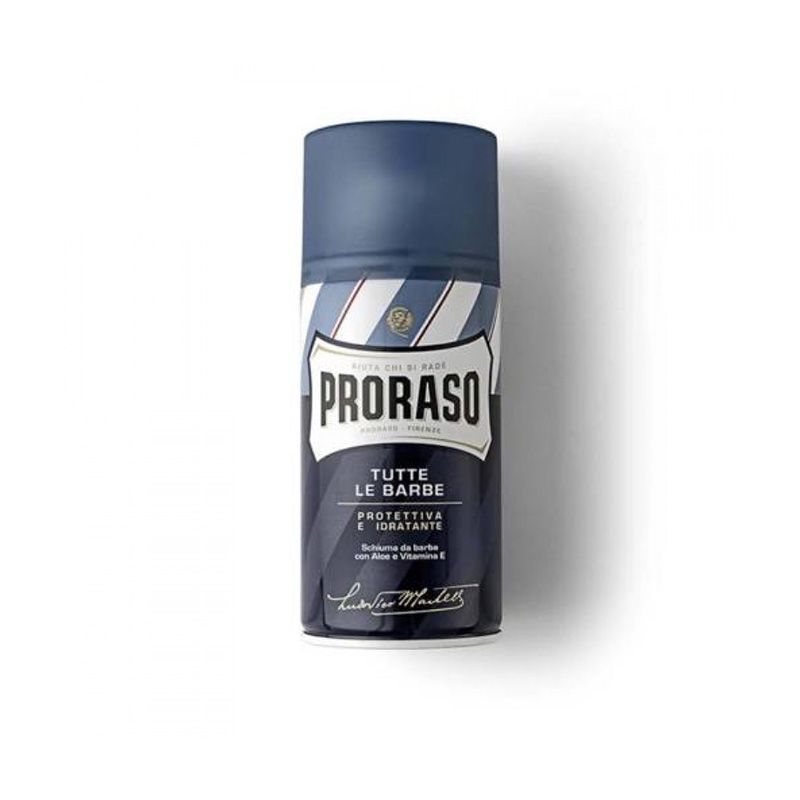 SCHIUMA BARBA PROTETTIVA LINEA BLU