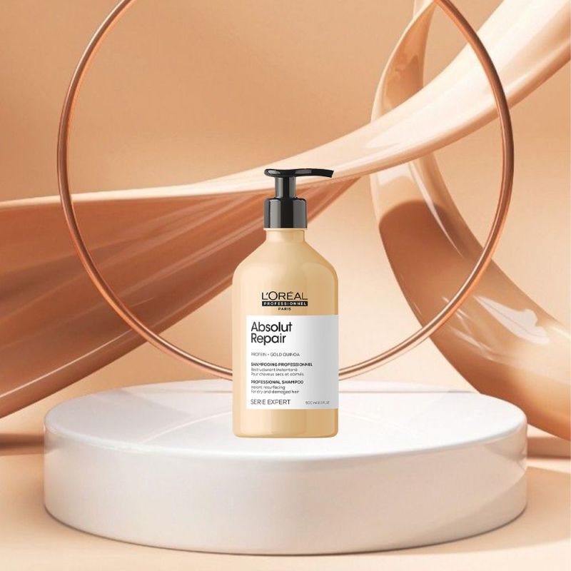 SERIE EXPERT ABSOLUT REPAIR PROTEIN + GOLD QUINOA SHAMPOO