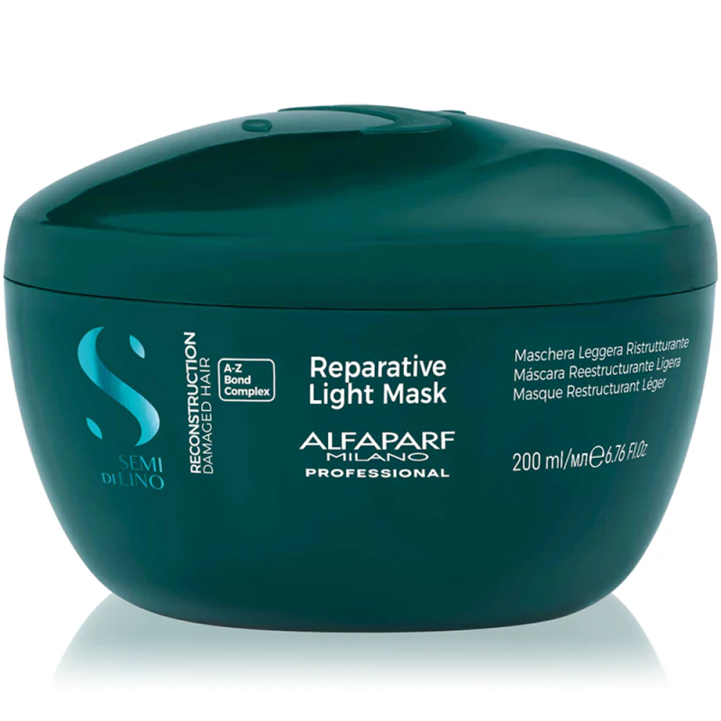 SEMI DI LINO REPARATIVE MASCHERA THIN LEGGERA