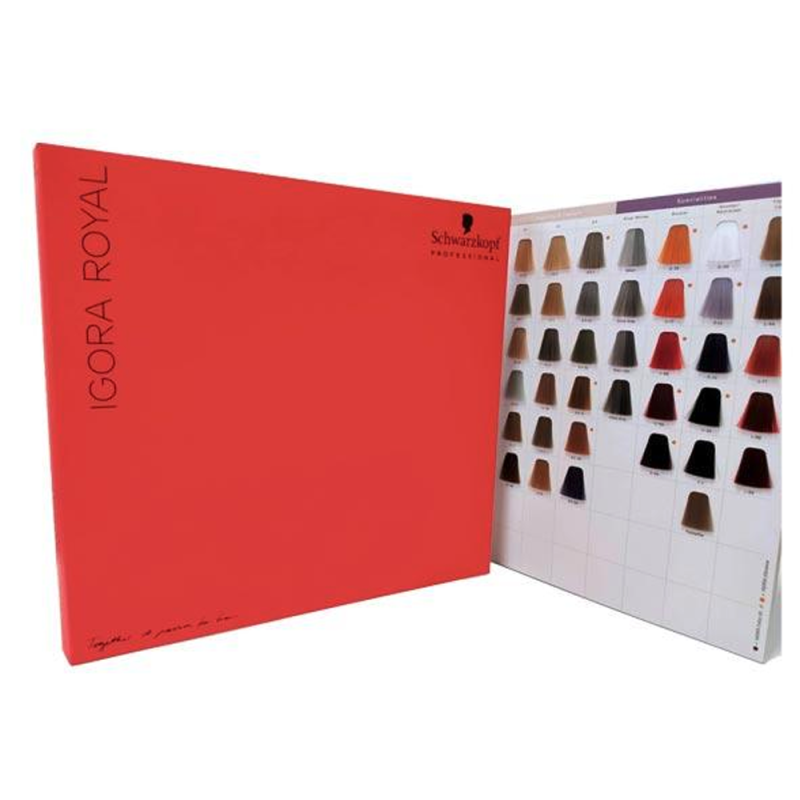 IGORA ROYAL CARTELLA COLORI